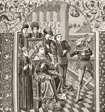 A Court Jester by English School